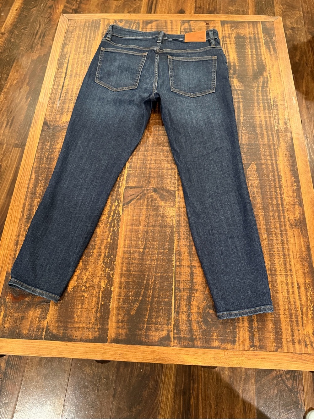 J. Crew Indigo Cropped Ankle Jeans - Picture 4 of 7